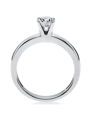Sužadėtuvių žiedas su 0,50 karato deimantu - Elegancija