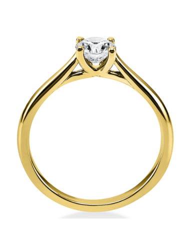 Sužadėtuvių žiedas su 0.50 karato deimantu - Deimantas_7