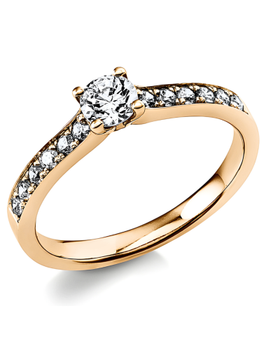 Balto aukso Sužadėtuvių žiedo gamyba - Modernus žiedas