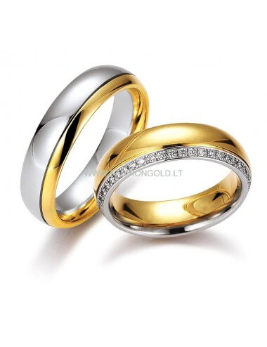 WEDDING RING "BACKSIDE" (without diamonds)