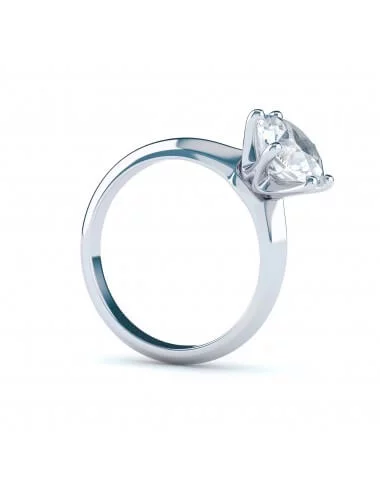 Engagement ring with 1ct Diamond D/SI1