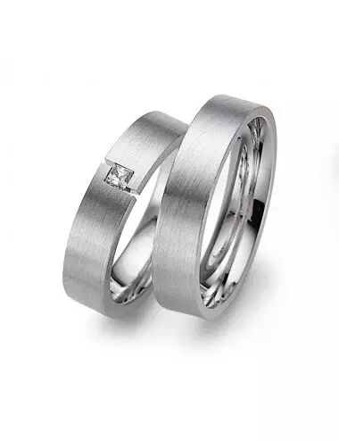 Vestuvinis žiedas be deimanto - Stilingas Modernas_3