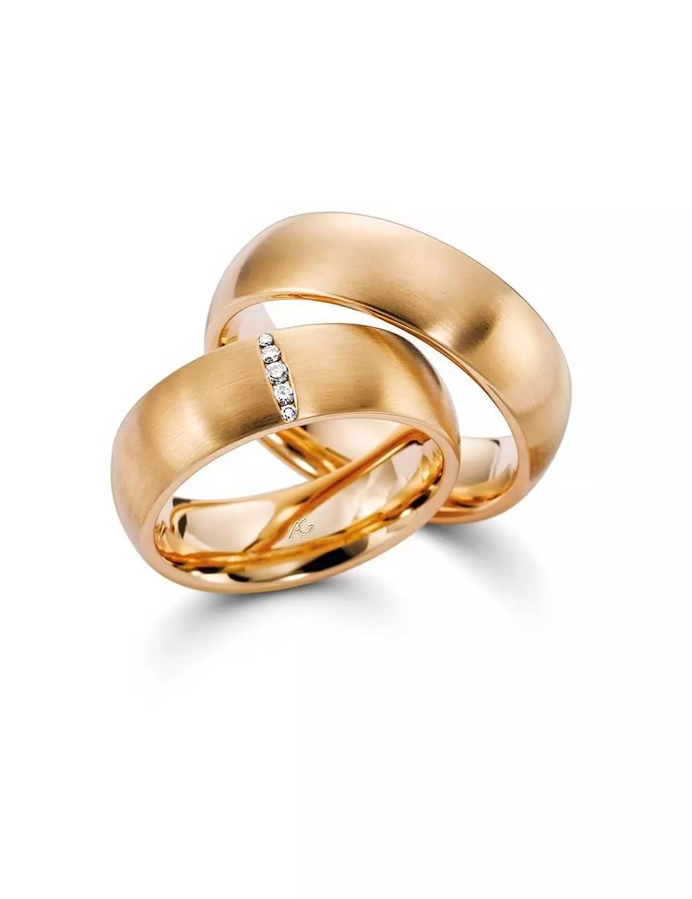 Platus vestuvinis žiedas be deimanto - Auksinė Klasika