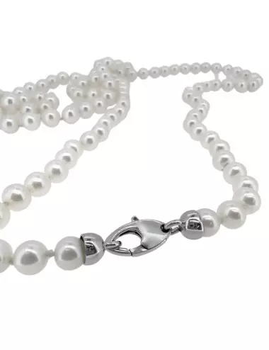 Akoya Brilliance - Aukščiausios kokybės Akoya perlų vėrinys (6,0 mm) su balto aukso užsegimu_3