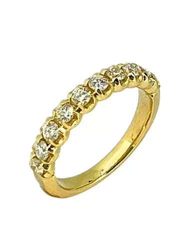 Deimantinė juostelė su deimantais - Deimantų auksas (0,50 ct)
