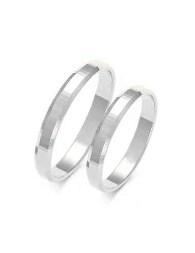 Vestuviniai žiedai - Moderni klasika (3mm)