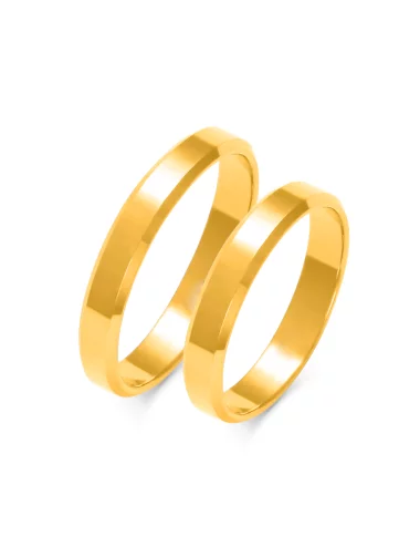 Vestuviniai žiedai - Klasikinis Modernumas (3,5 mm)