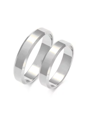 Vestuviniai žiedai - Klasikinis Modernumas (4,5 mm)