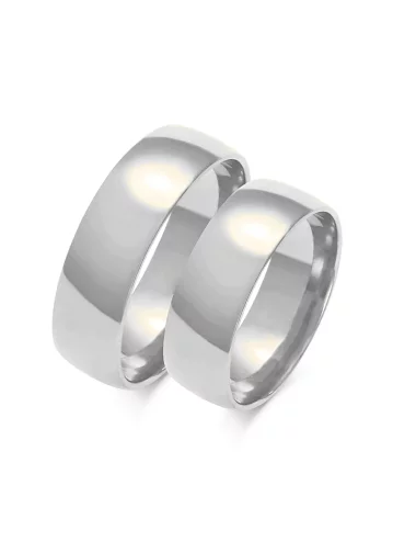 Vestuviniai žiedai - Klasikiniai (6,5 mm)