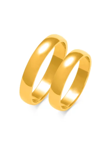 Klasikiniai vestuviniai žiedai - Klasika (4 mm)