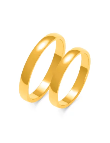 Klasikiniai vestuviniai žiedai - Klasika (3 mm)
