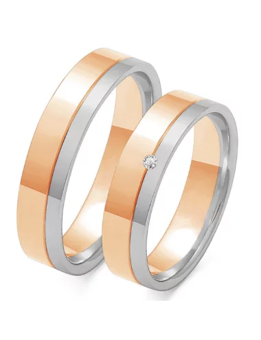 Vestuviniai žiedai - Meilės Sujungimas (5 mm)