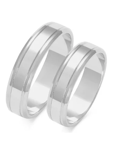 Vestuviniai žiedai - Trys spalvos (5 mm)