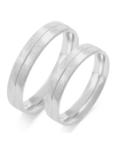 Vestuviniai žiedai - Elegantiškas paviršius (4.5 mm)