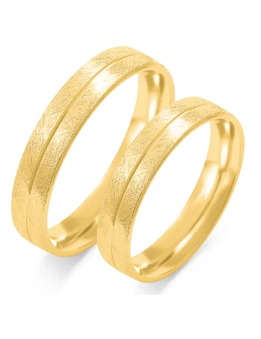 Vestuviniai žiedai - Elegantiškas paviršius (4.5 mm)