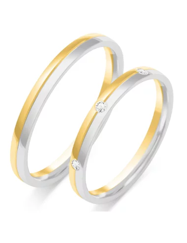 Vestuviniai žiedai - Minimalistinis modernas