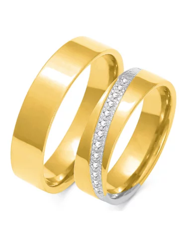 Vestuviniai žiedai - Spindėjimas (5 mm)