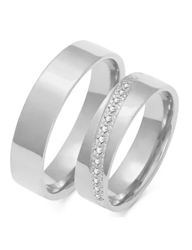 Vestuviniai žiedai - Spindėjimas (5 mm)