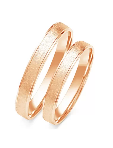 Dviejų spalvų minimalistiniaii žiedai