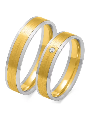 balto aukso vestuviniai žiedai - Trejybės paslaptis