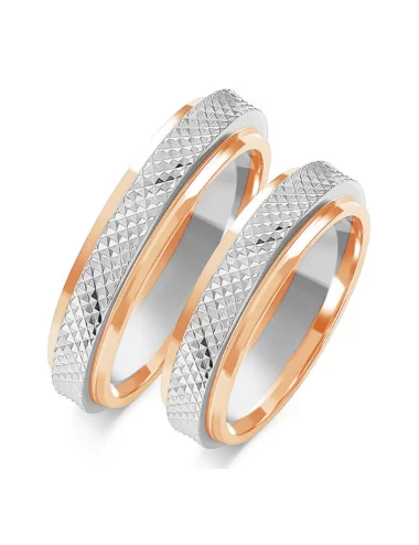 Sunkūs, modernaus dizaino vestuviniai žiedai