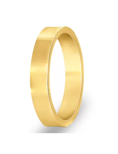 Vyriškas vestuvinis žiedas - Auksinis