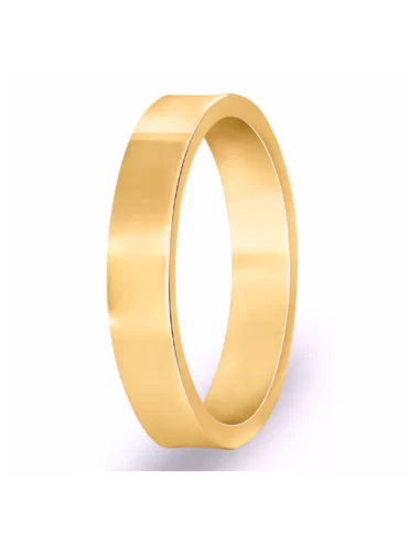 Vyriškas vestuvinis žiedas - Auksinis