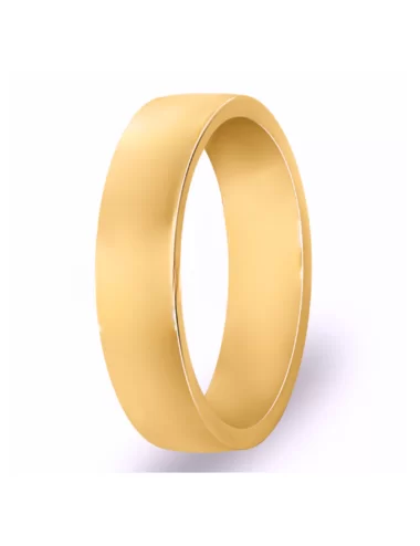 Balto aukso vyriškas vestuvinis žiedas - Vestuvinis