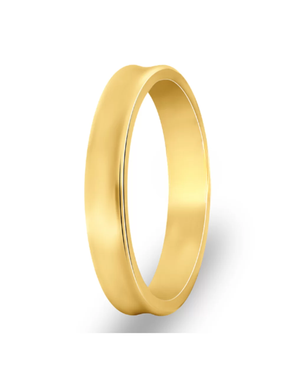 Vyriškas vestuvinis žiedas - Concave Classic I
