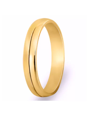 Balto aukso vyriškas vestuvinis žiedas - Court II