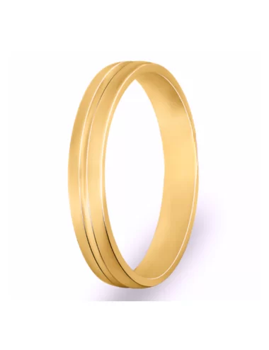 Geltono aukso vyriškas vestuvinis žiedas - Court VII
