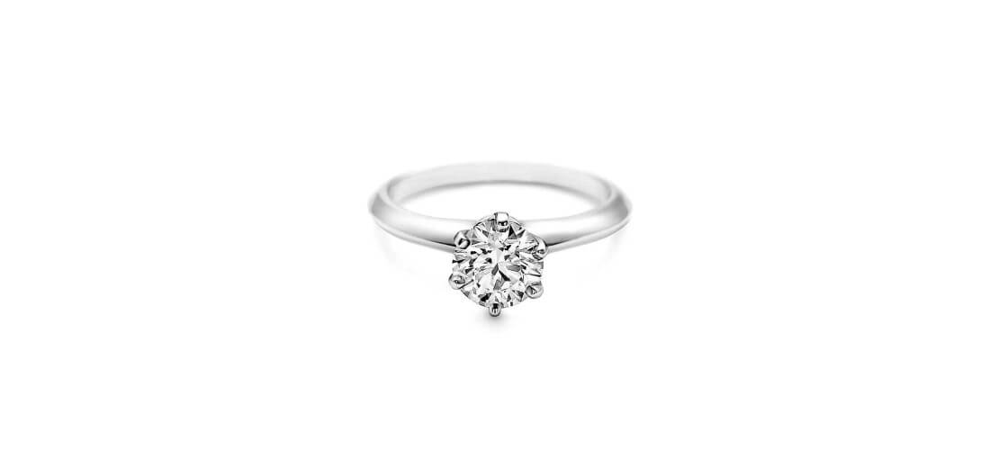 Classic engagement rings