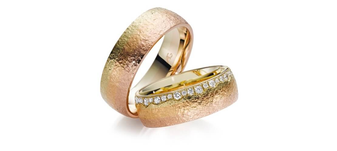 Designer wedding rings