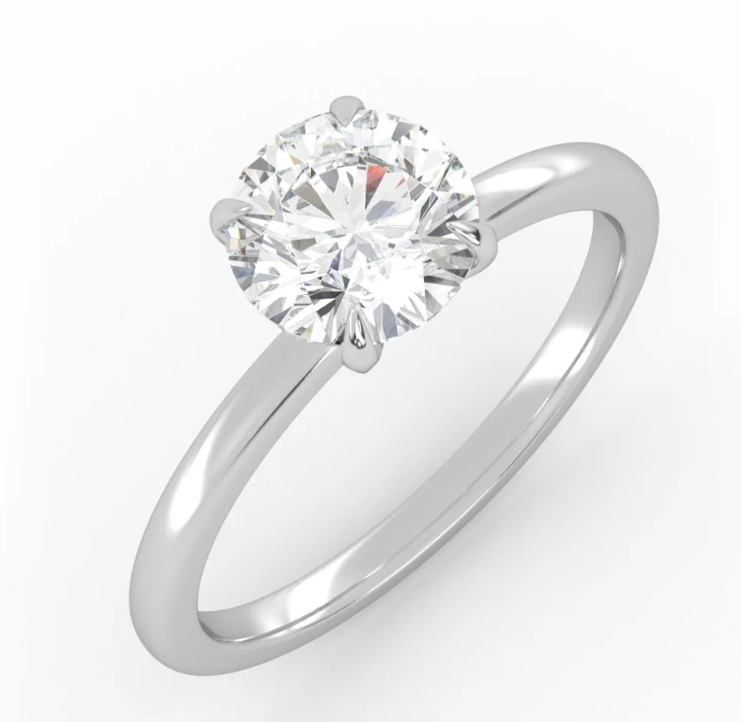 Sužadėtuvių žiedai su Lab grown diamond (užauginti deimantai)