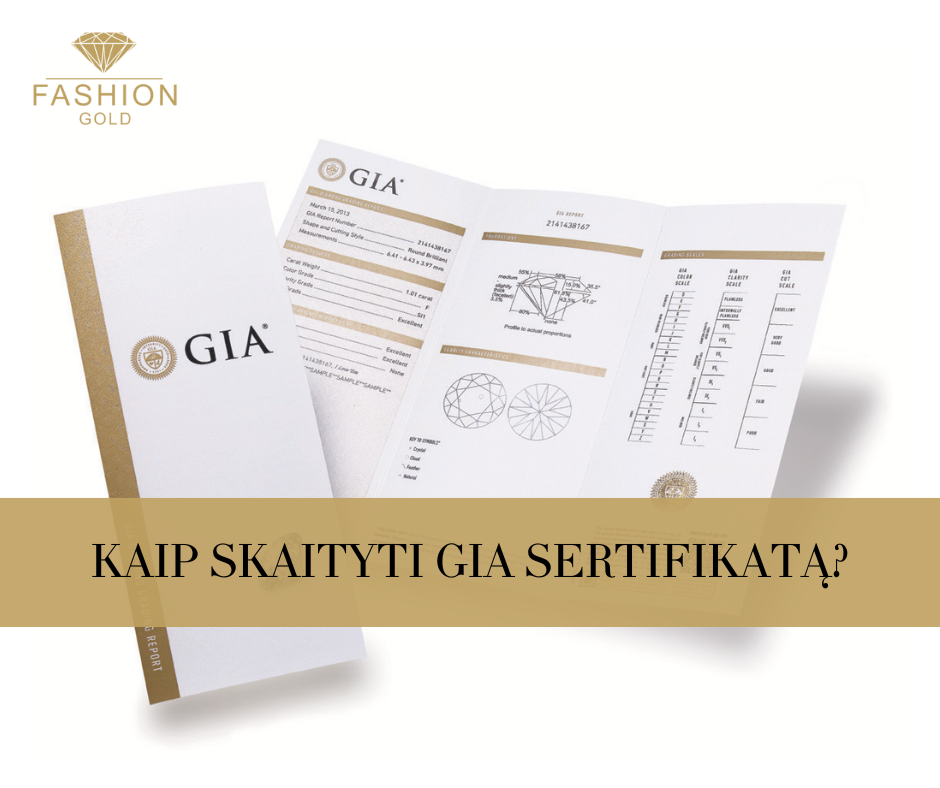 Kaip skaityti GIA sertifikatą?