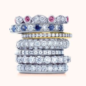 Spalvotos deimantinės juostelės