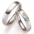 Rhodium-plated white gold