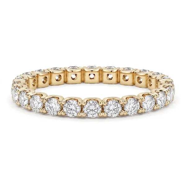 1,20 ct auksinis žiedas su Lab Grown diamonds geltono aukso