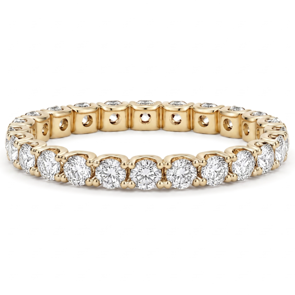 1,20 ct auksinis žiedas su Lab Grown diamonds geltono aukso