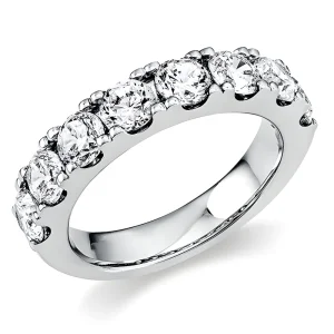 Žiedas su deimantais – Deimantinė juostelė 1.60 karatai