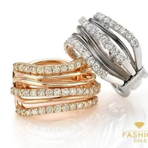 Gold ring “Armonie”