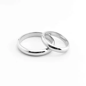 Vestuvinis žiedas „Klasika” 4 mm