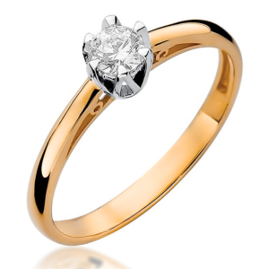 Sužadėtuvių žiedas su deimantu - Story (0,15 ct)