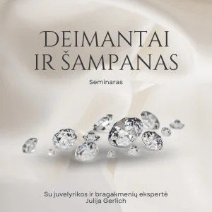 Seminaras – Deimantai ir šampanas