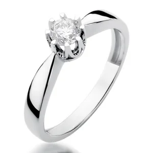 Pierścionek zaręczynowy z diamentem - Diamond Sun (0,30 ct)