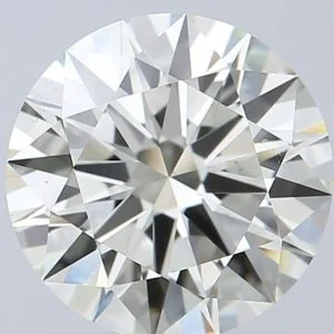 ROUND 1.09 Karatai Spalva I Švarumu VS2