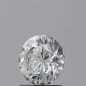 ROUND 1.08 Carats Color G Clarity SI1