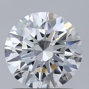 ROUND 1.02 Karatai Spalva F Švarumu VS1