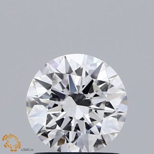 ROUND 1.01 Carat Color E Clarity VVS2