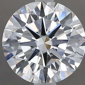 ROUND 1.0 Karatai Spalva G Švarumu VS2